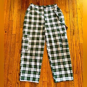 The Ragged Priest for Topshop Granger Green Cargo Utility Pants Size M
